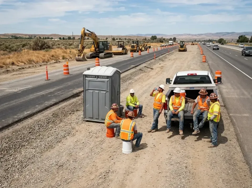 highway-road-construction-crew-007 — frequently asked questions, Porta Potty and Restroom Rentals in Moyock, NC